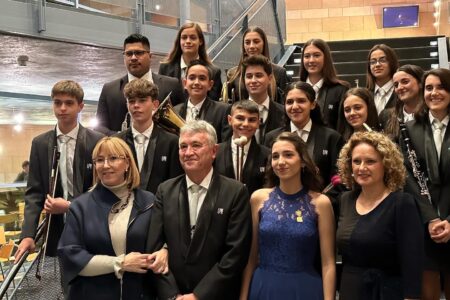 La Unió Musical celebra su 51 Concierto de Santa Cecilia y presenta a sus nuevos músicos