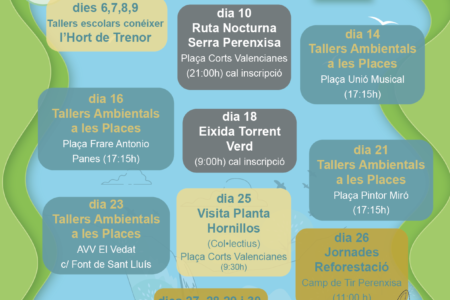 El mes del Medi Ambient llega a las plazas de Torrent