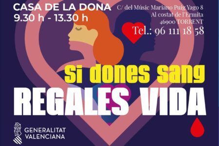 La Casa de la Dona acoge una mañana de donaciones de sangre el 5 de enero