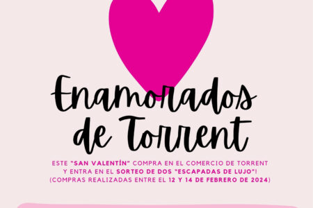 ACST promueve «Enamorados de Torrent» y sortea dos escapadas románticas de lujo