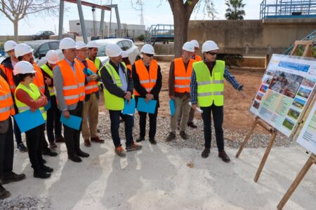 Avanzan las obras de ampliación de la depuradora de Torrent
