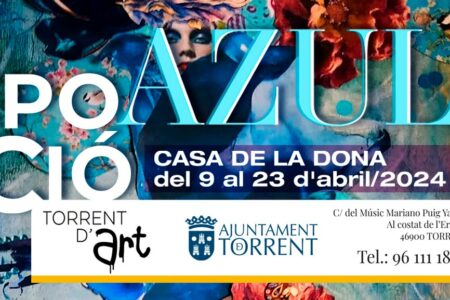 La Casa de la Dona se viste de Azul con una nueva exposición de Torrent d’Art