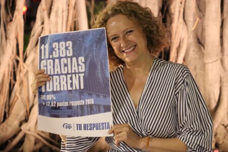 El PP vence en Torrent subiendo más de 12 puntos con respecto a 2019