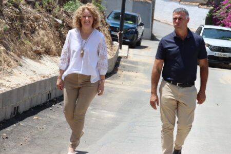 Torrent amplía la calzada de la calle Sorolla en El Vedat facilitando el acceso a servicios de emergencias