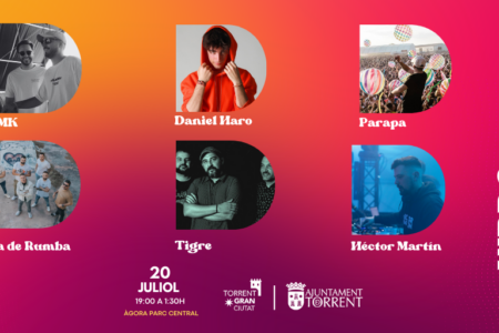 Torrent se prepara para vibrar al ritmo de Va de Rumba, Daniel Haro, Tigre, Dj Hector Martín, PMK y Parapa