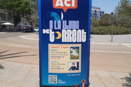 Parc Central y la Colonia Blanca, con tres propuestas para disfrutar este sábado “A la Lluna de Torrent”