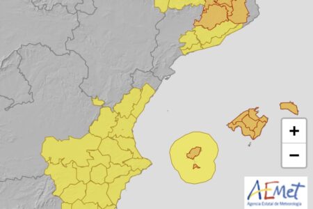 AEMET emite un aviso especial por la formación de una DANA este miércoles