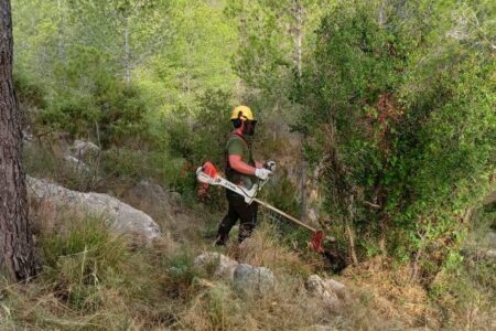 Torrent concluye la limpieza de los cortafuegos en la Serra Perenxisa y refuerza la prevención en todo el municipio