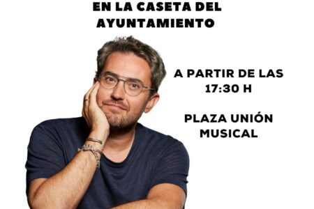 Domingo literario en Torrent con Máximo Huerta y espectáculos en el cierre de la Feria del Libro