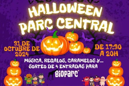 Parc Central se prepara para su gran fiesta de Halloween, la tarde más terrorífica y divertida del año