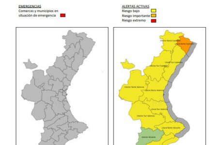 Una DANA provocará lluvias intensas esta semana