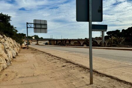 La Generalitat habilita un desvío en la CV-36 para avanzar en la fase final de las obras de reconstrucción de la calzada norte