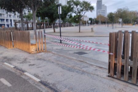 El 112 de la Generalitat alerta de fuertes vientos de poniente para el miércoles y jueves