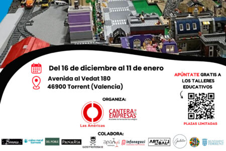 El Centro Comercial Las Américas de Torrent acoge una exposición educativa de Lego y un mercado artesano navideño