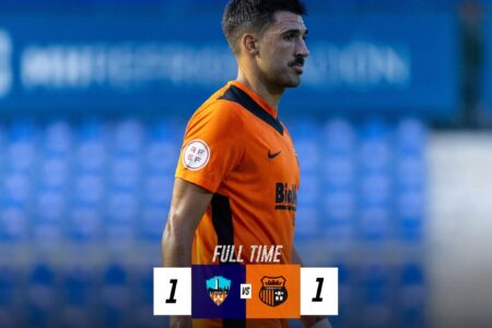 El Torrent CF rescata un punto en Lleida tras una gran segunda parte
