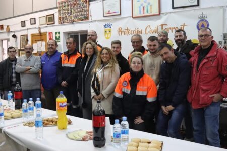 La Agrupación de Voluntarios de Protección Civil celebra la Navidad