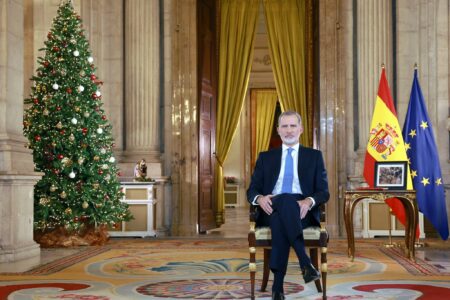 El Rey Felipe VI destaca la solidaridad tras la Dana y el compromiso con el bien común en su discurso de Nochebuena