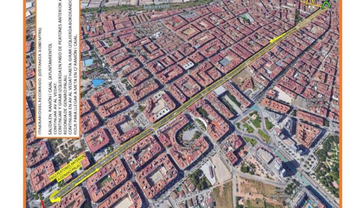 Recorrido Sant Silvestre Solidaria Torrent 2024
