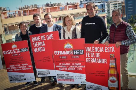 AMSTEL se lleva los conciertos de Fallas a Torrent con La Casa Azul, La Fúmiga, Varry Brava y más en el Germanor Fest el 8 de marzo en Parc Central