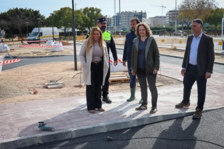 El primer parque infantil de seguridad vial de Torrent entra en su fase final