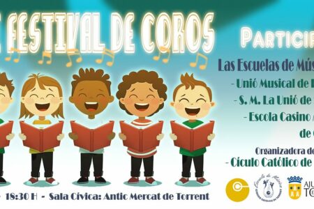 Torrent acoge el III Festival de Coros de la Escuela de Música Círculo Católico
