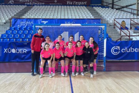 Las chicas del CEF Hispanic Fuensanta golean en Alzira