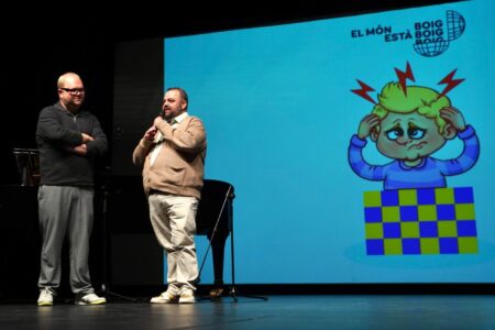 «El món està… boig, boig, boig» será la falla que plantará ADISTO el próximo 9 de marzo