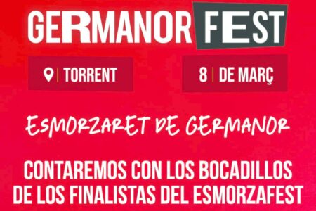 Reserva tu pack bocadillo Cacau d’Or para la Matinal del Germanor Fest en Torrent 