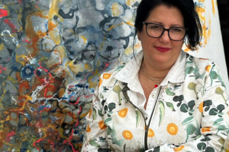 La artista plástica torrentina, Dori Climent, expone en la Semana del Arte de Madrid