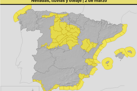 Alerta por fuertes lluvias en la Comunitat Valenciana: hasta 140 l/m² en 24 horas