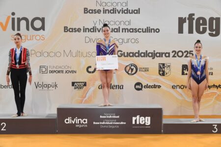 La torrentina Mireia de la Encarnación Torres, tercera en gimnasia rítmica en el Campeonato de España