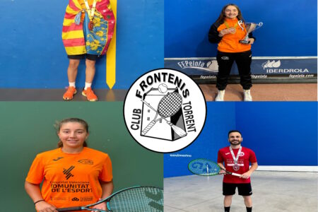 El C.D. Frontenis Torrent sigue haciendo historia desde las categorías base