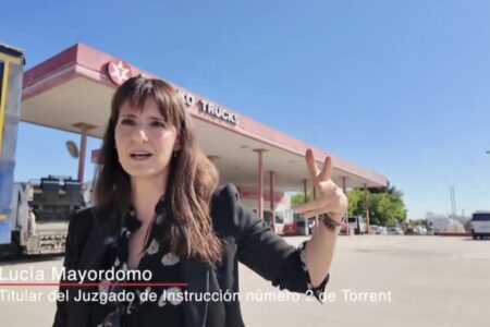 El Juzgado nº 2 de Torrent convirtió una estación de servicio de Paiporta en sede judicial tras la dana