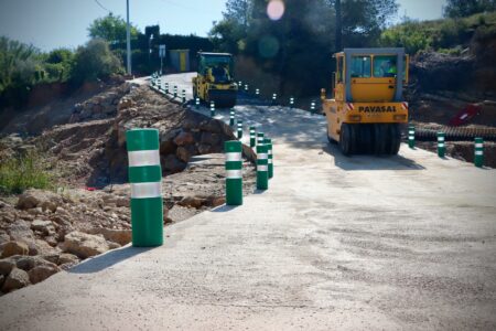 La Consellería de Agricultura finaliza la reconstrucción del paso de la Font de la Teula, arrasado por la DANA