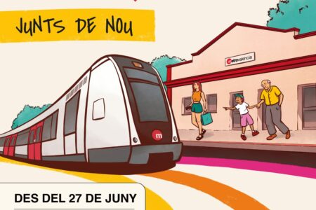 «El 27 de junio, viajamos juntos de nuevo» informa Metrovalencia